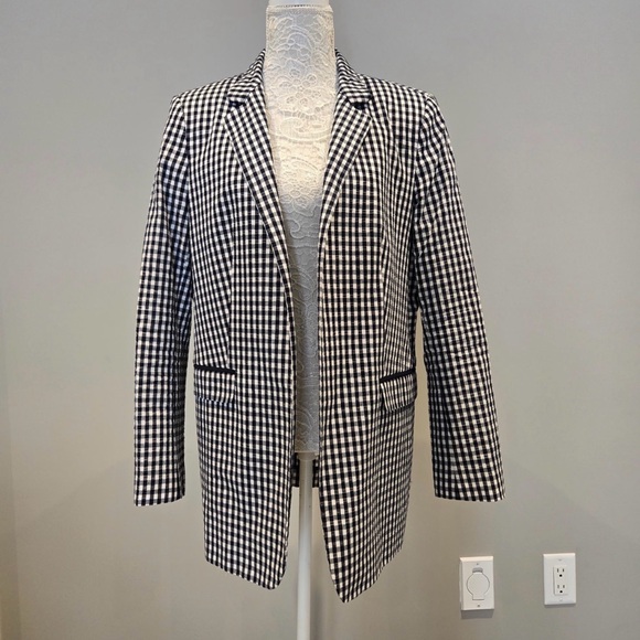 Tommy Hilfiger Jackets & Blazers - Tommy Hilfiger Black and White Gingham Blazer